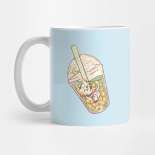 Cute Boba Tea Cat - Kawaii Bubble Tea Mug